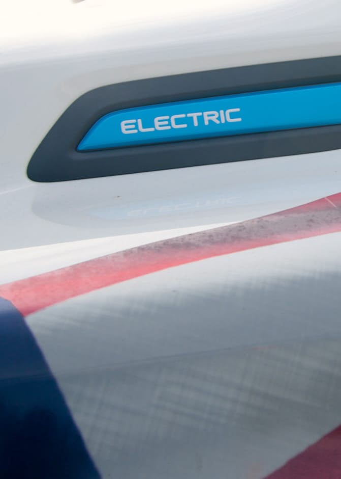 An American flag on a truck