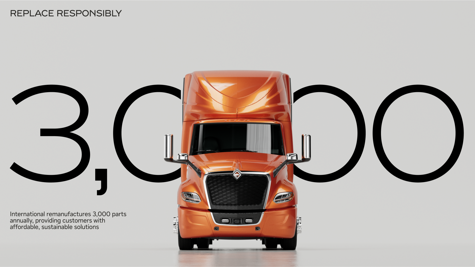 International trucks remanufacturing